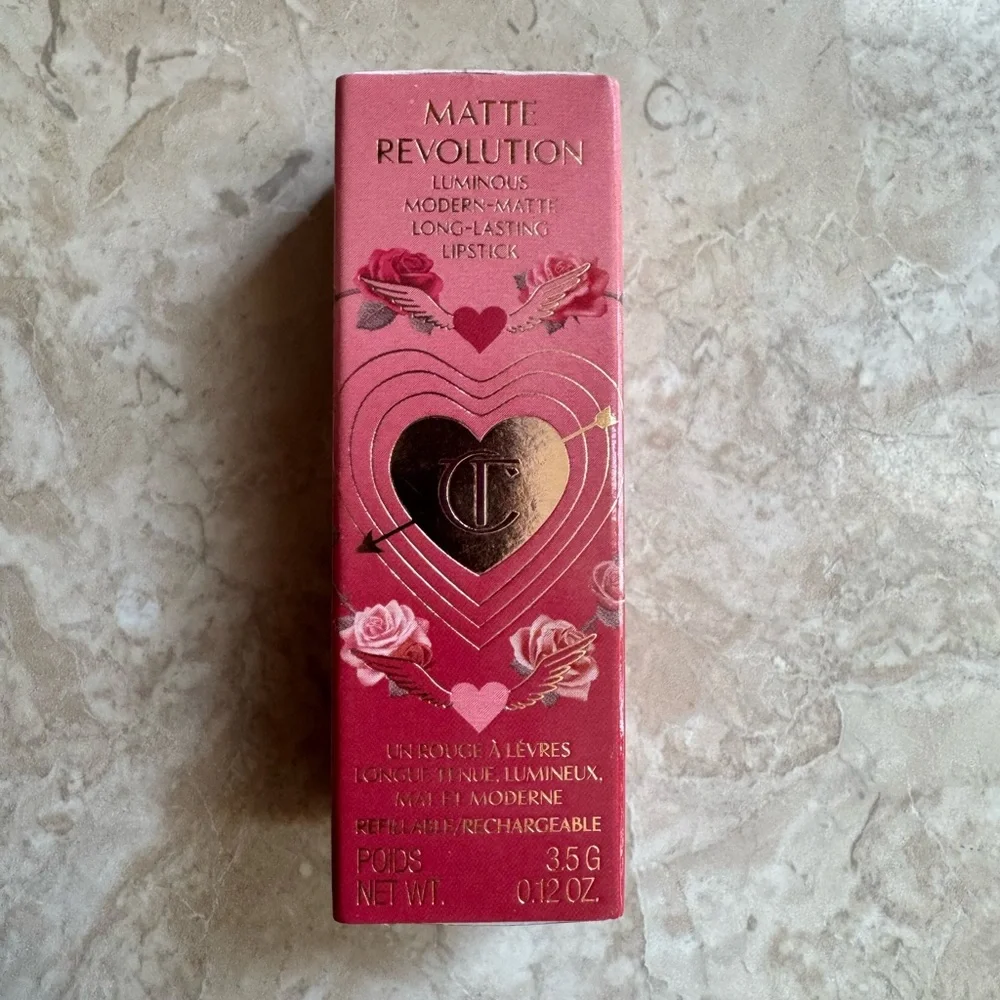 Charlotte Tilbury Matte Revolution Lipstick First Dance Berry Rose New in Box
